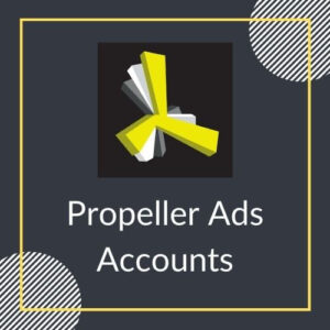 Propeller Ads Accounts